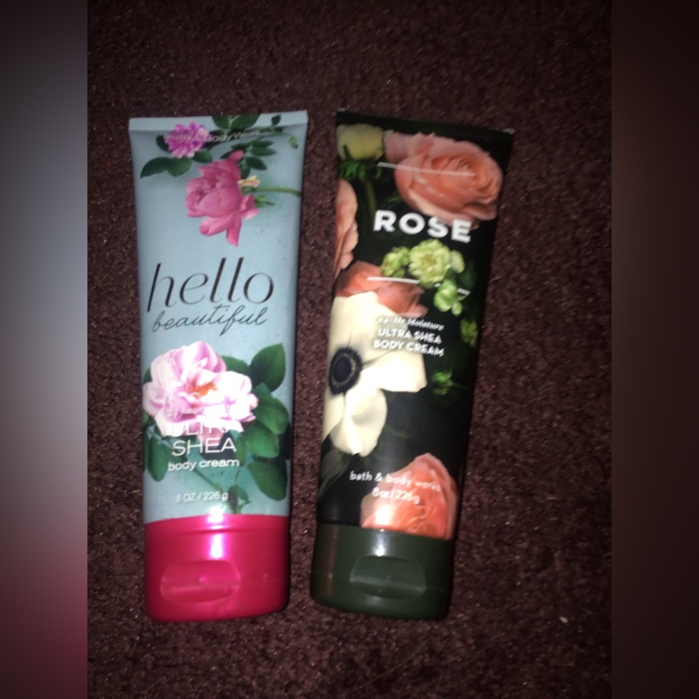 Two full size body cream